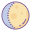 Lune gibbeuse croissante icon