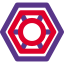 Bagua or Pa Kua a hexagon mirror is a special mirror icon