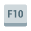 Клавиша F10 icon