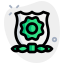 Honorary mention flower badge of the Homeland security department officers icon