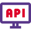 Computer API used programming graphical user interface icon