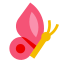 나비 측면보기 icon