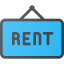 Rent Sign icon