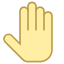 Ganze Hand icon