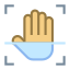 手掌扫描 icon