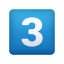 Tastenkappe-Ziffer-drei-Emoji icon