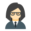 Secretary Woman Skin Type 1 icon