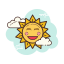 lächelnde Sonne icon