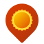 Markierung Sonne icon