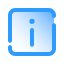 Quadrat: Info icon