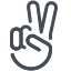 Hand Peace icon