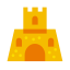 Castillo de arena icon