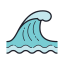 onda dell'oceano icon