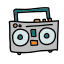 Radiocassette icon