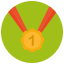 Medaille Erster Platz icon