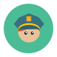 Policier Homme icon