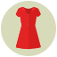 Vestido modelado icon