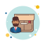 Mann mit Bart Produkt Box icon