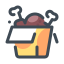 Pollo frito icon