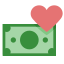 Amor por dinero icon