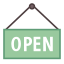 Open Sign icon