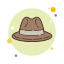 chapeau de détective icon