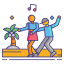 Dancing icon