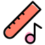 Melodious sound player by a long flute icon