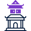 chinese temple icon