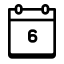 Calendar 6 icon