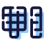 핀 코드 키보드 icon