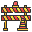 Road Barrier icon