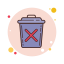 删除 Bin icon