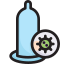 Condom virus icon