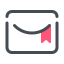표시된 메일 icon