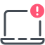 Laptop Alert icon