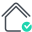 Smart Home controllato icon