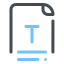 Type icon