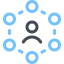 비즈니스 네트워크 icon