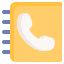 Rubrica telefonica icon