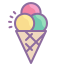 Cornet de glace icon