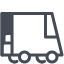 Décharge de camion de messagerie icon