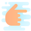 Hand rechts icon