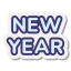 New Year icon