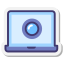 Веб-камера на ноутбуке icon