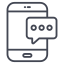 Mobile Chatting icon