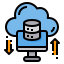 Cloud Database icon