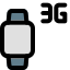 Third generation cellular version of smartwatch series icon