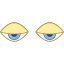 Schläfrige Augen icon