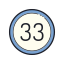 33 cercles icon
